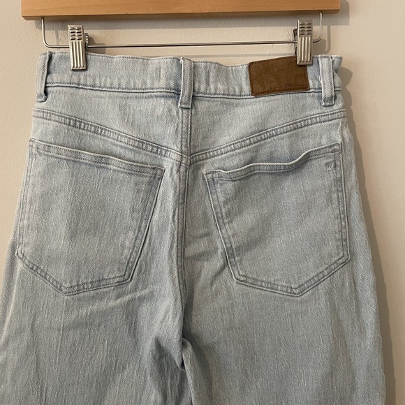Madewell Light Blue Straight Leg Jeans - Picture 6 of 9
